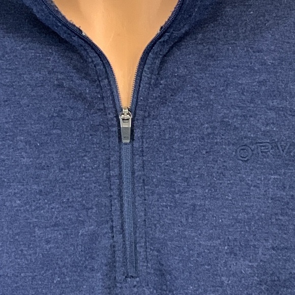 Orvis 1/4 zip pullover.  S - Picture 4 of 7